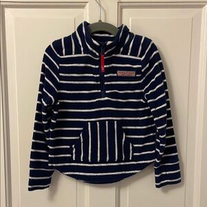 Navy Striped Kids Pullover